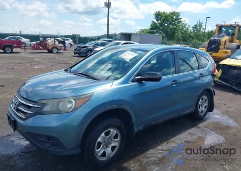 2013 Honda Cr-V Lx из США, поврежденный, VIN 5J6RM4H30DL041387